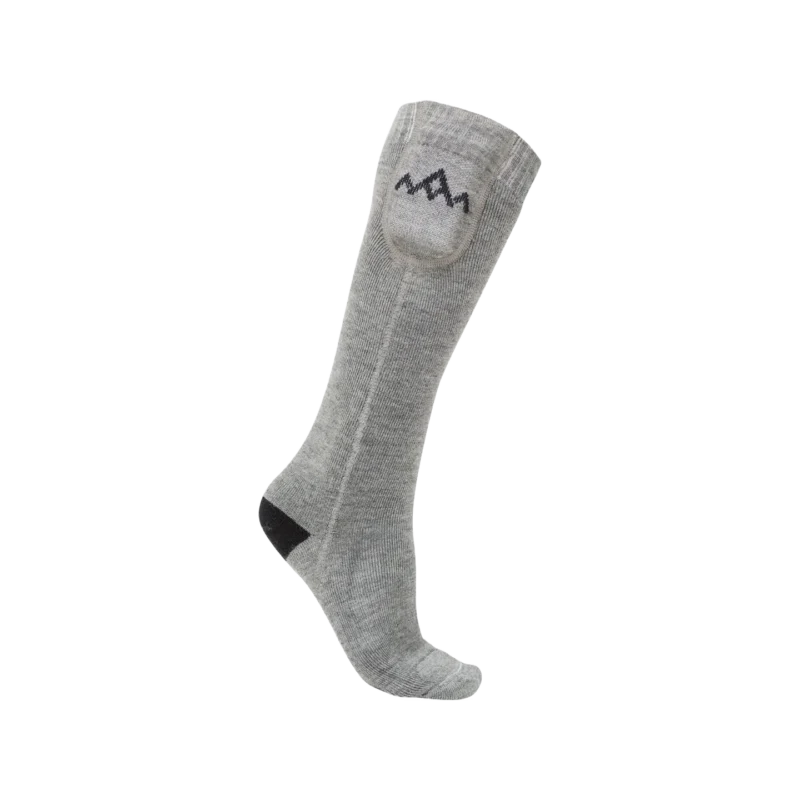 HeatX Heated Everyday Socks w.batteries V2 grey M