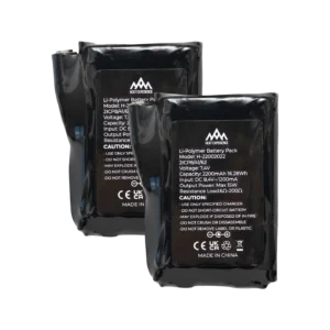 HEEX 2200mAh 7,4V Heated Glove Battery 2pk