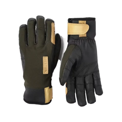 Hestra ergo grip active wool terry dark forest black 1