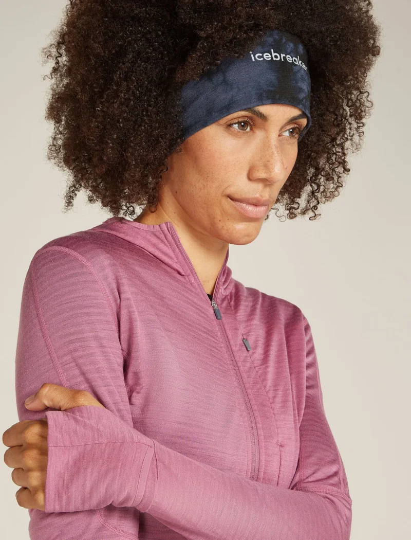 Merino 200 Oasis Headband Cloud Dye