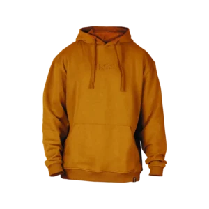 Brand 1.0 Hoodie ochre braun
