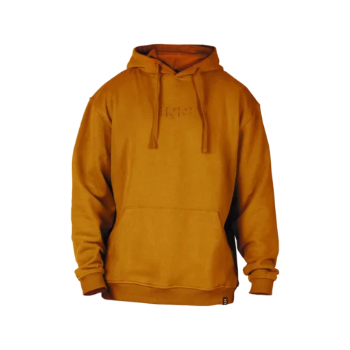 Brand 1.0 Hoodie ochre braun