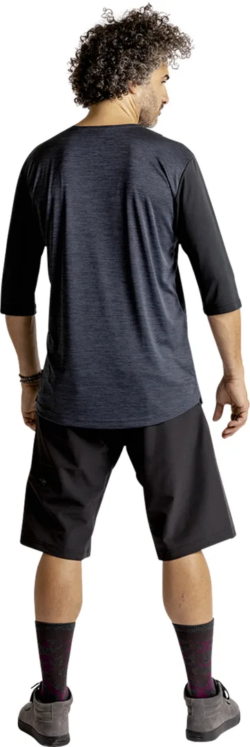 Carve X Jersey schwarz-solid schwarz
