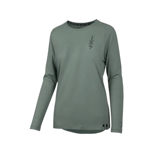 Damen Flow Merino Langarm Jersey