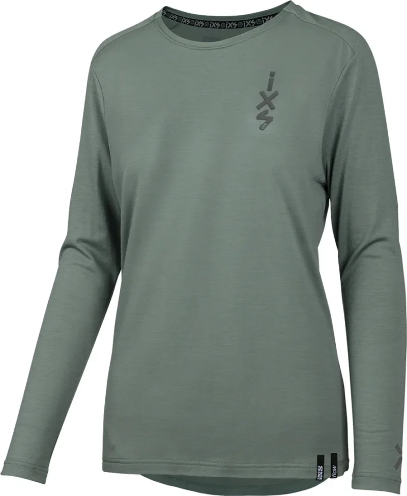 Damen Flow Merino Langarm Jersey