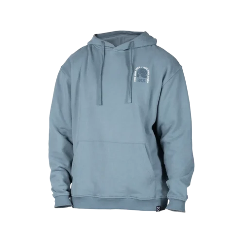 Graphic 1.0 Hoodie blau grau