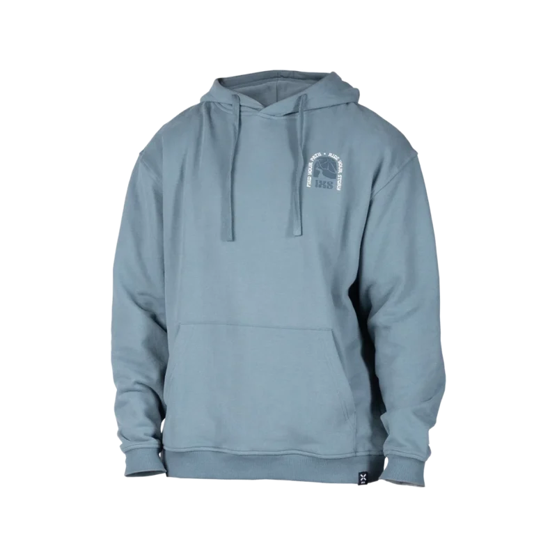 Graphic 1.0 Hoodie blau grau