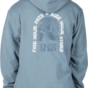 Graphic 1.0 Hoodie blau grau