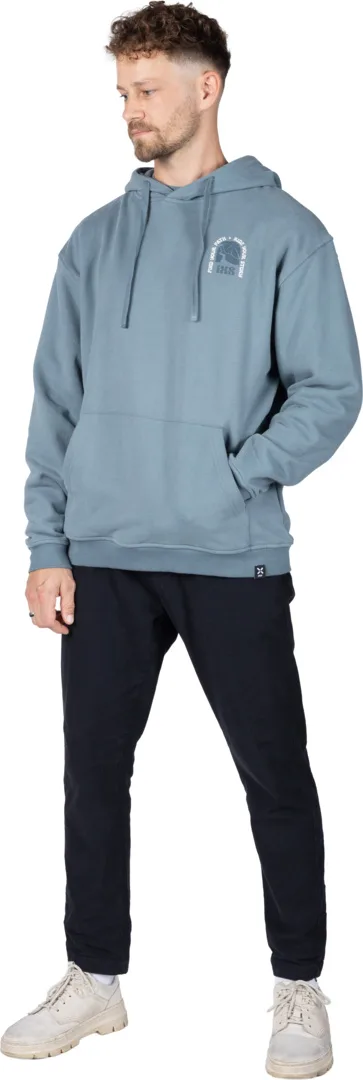 Graphic 1.0 Hoodie blau grau