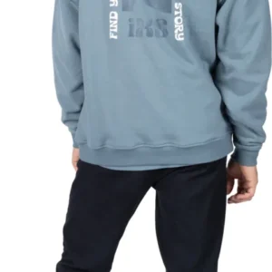 Graphic 1.0 Hoodie blau grau