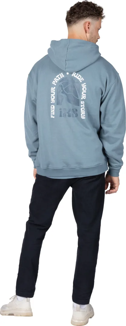 Graphic 1.0 Hoodie blau grau