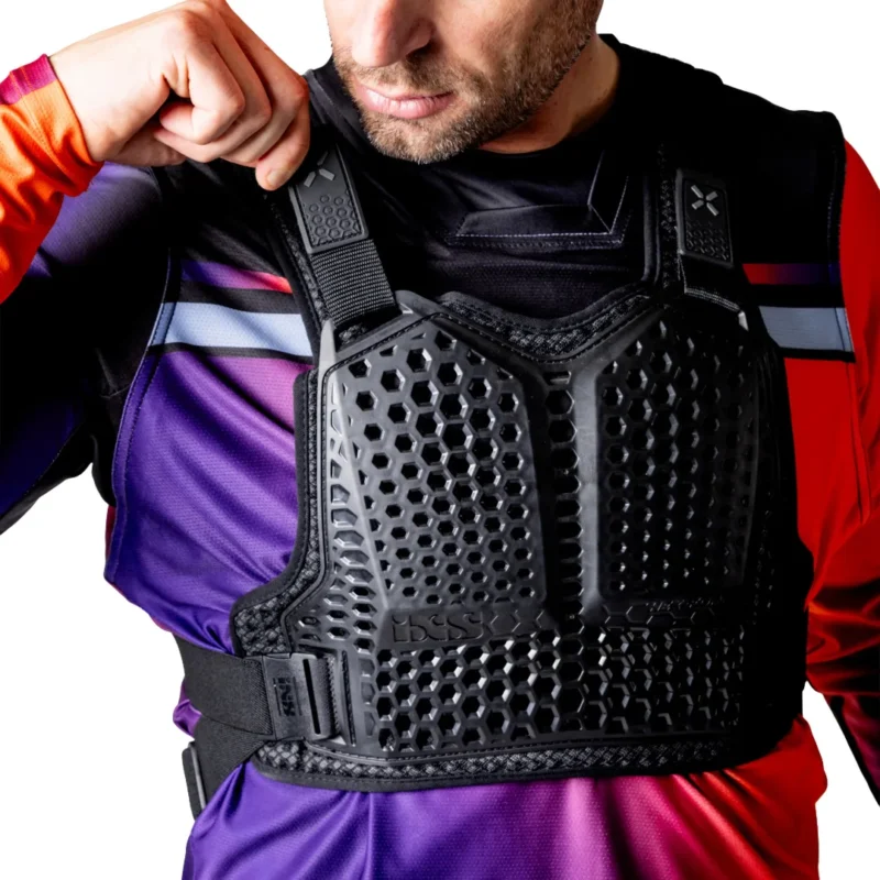 Hex Pull-Over Protektoren Weste schwarz LXL