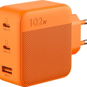 102W GaN 3?Port Fast Charger