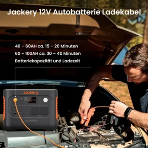 12V Car Battery Charging Cable
