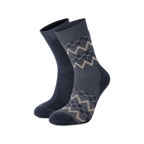 2-PK WOOL SOCKS