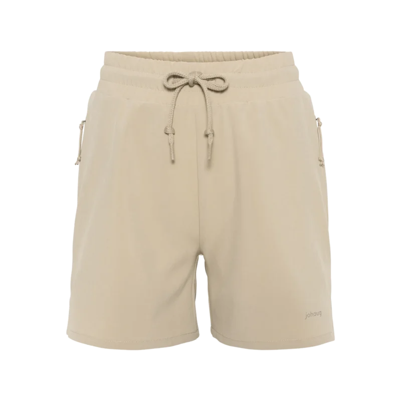 johaug-strut-microfiber-shorts-dark-beige-1-1 Strut Microfiber Shorts