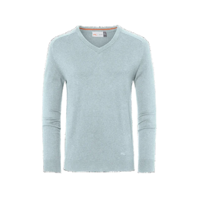kjus-men-kirk-v-neck-pullover-atlanta-blue-mel-1 Men Kirk V-Neck Pullover