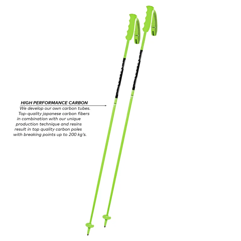 Nationalteam Carbon Skistock
