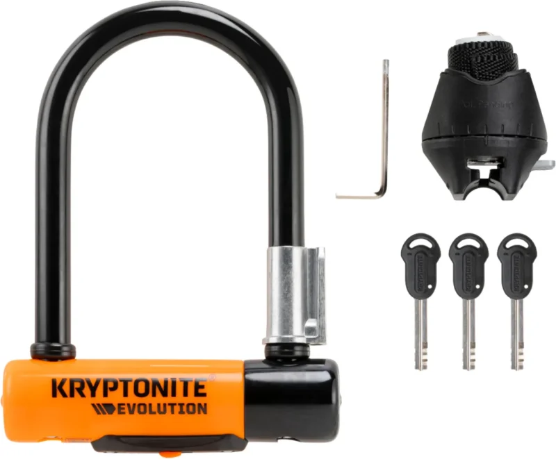 kryptonite-buegelschloss-evolution-mini-5-schwarz-orange-4 Kryptonite buegelschloss evolution mini 5 schwarz orange