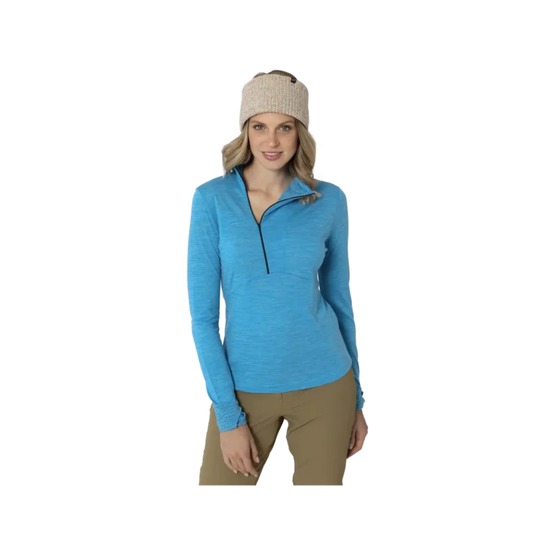 ALEXANDRA L/S ZIP T