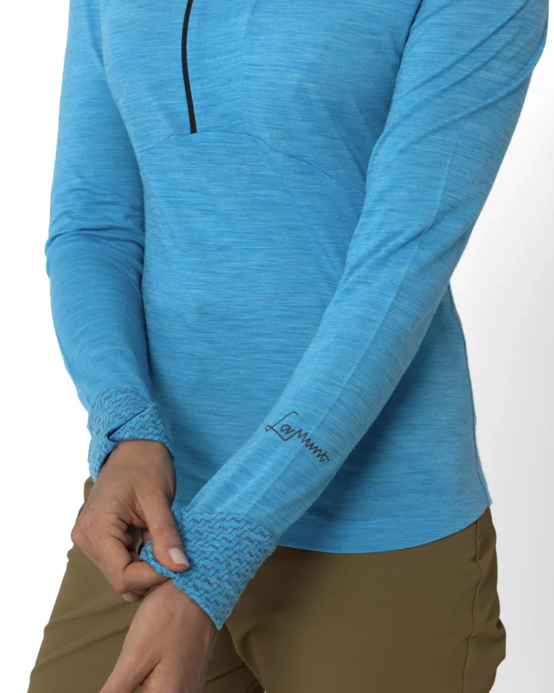 ALEXANDRA L/S ZIP T