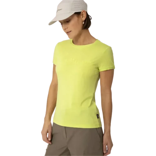 Lamunt betty iconic s s tee women sunny lime 1