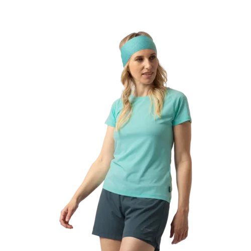 Lamunt lara iconic tech t shirt women aruba blue 1