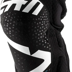 Knee Guard 3DF 5.0 Zip noir-blanc
