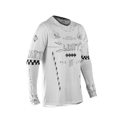 MTB Gravity 3.0 Long Sleeve Jersey cream white