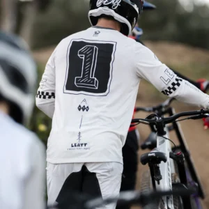MTB Gravity 3.0 Long Sleeve Jersey cream white