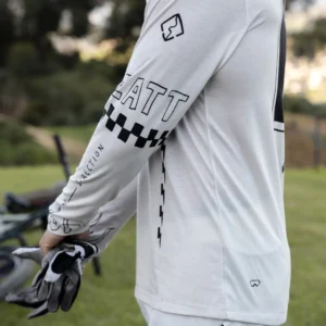 MTB Gravity 3.0 Long Sleeve Jersey cream white