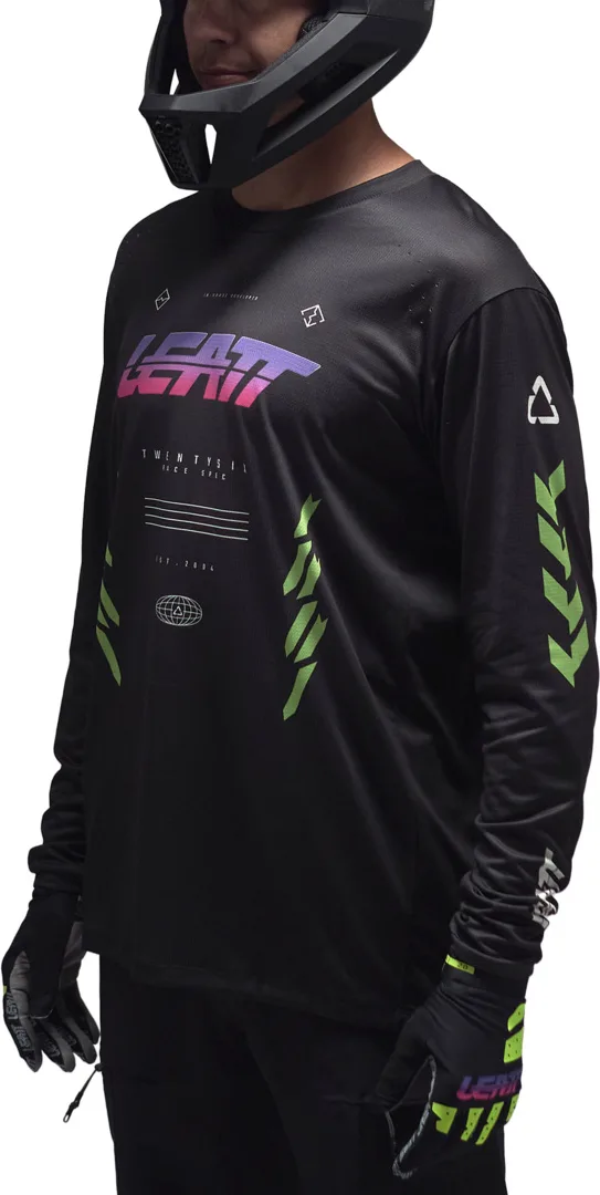 MTB Gravity 4.0 Long Sleeve Jersey race black
