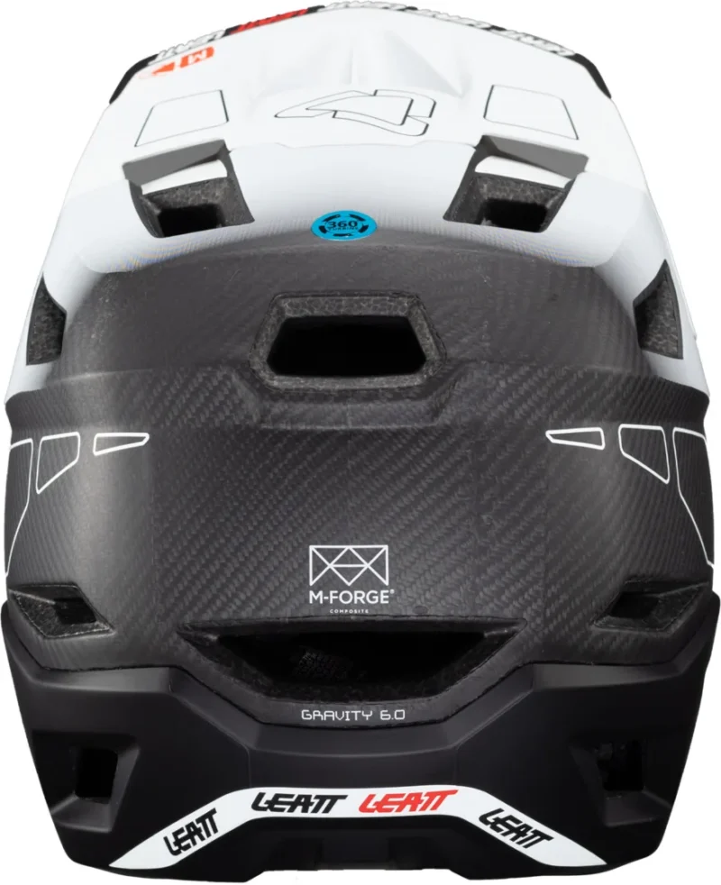 MTB Gravity 6.0 Carbon Helmet white