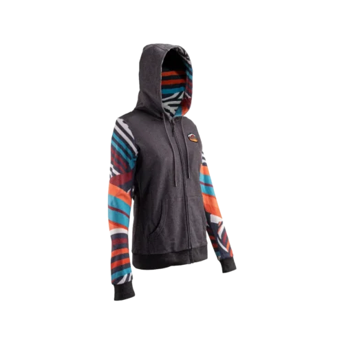 Premium Women Zip-Hoodie stripes