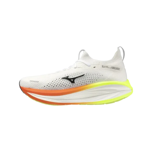 Mizuno mizuno neo vista 3 road running neutral white black orange com 1