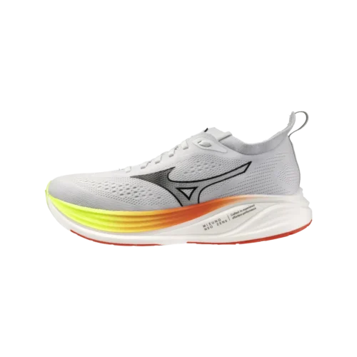 Mizuno mizuno neo zen 2 road running neutral cloudscape black orange com 1