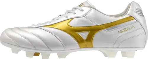mizuno-morelia-ii-elite-fg-football-white-football-gold-galaxy-silver-1 MORELIA II ELITE FG Football
