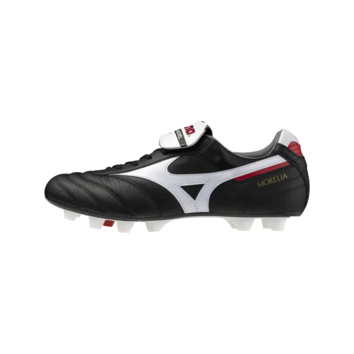 mizuno-morelia-ii-japan-fg-football-black-white-chinese-red-1-2 Mizuno morelia ii japan fg football black white chinese red 1