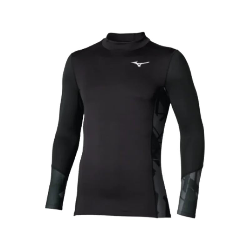 mizuno-virtual-body-g5-high-neck-apparel-men-black-1-1 Mizuno virtual body g5 high neck apparel men black 1