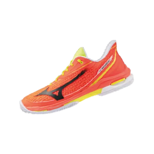 Mizuno wave exceed tour 7 padel padel lava orange black oyster yello 1