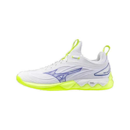Mizuno wave luminous 3 volleyball white lightning yellow dazzling blue 1