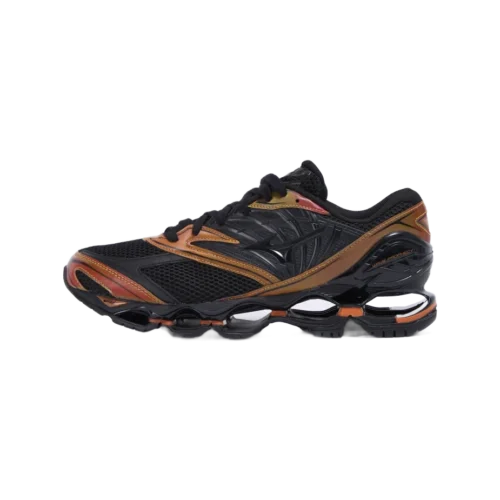 Mizuno wave prophecy ls tokyo drift sportstyle black sand black autumn sunset 1