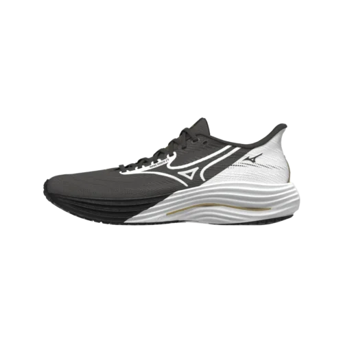 mizuno-wave-rider-29-road-running-neutral-black-white-gold-1-1 Mizuno wave rider 29 road running neutral black white gold 1