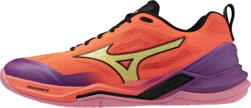 mizuno-wave-stealth-elite-handball-amp-unihockey-lava-orange-yellow-jasper-1 WAVE STEALTH ELITE Handball & Unihockey
