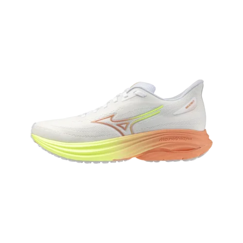 Mizuno wave ultima 17 road running neutral white desert flower lime pulp 1