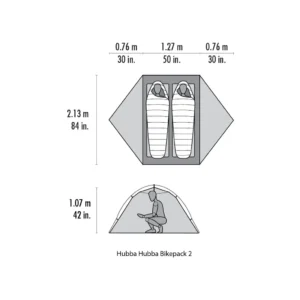 Hubba Hubba Bikepack 2 Zelt