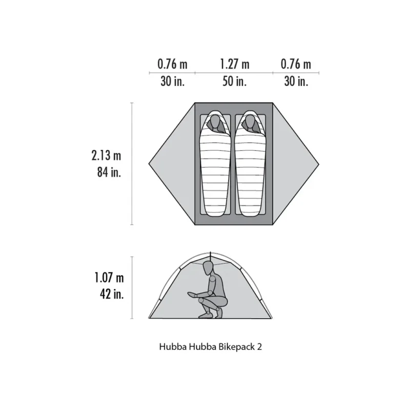 Hubba Hubba Bikepack 2 Zelt