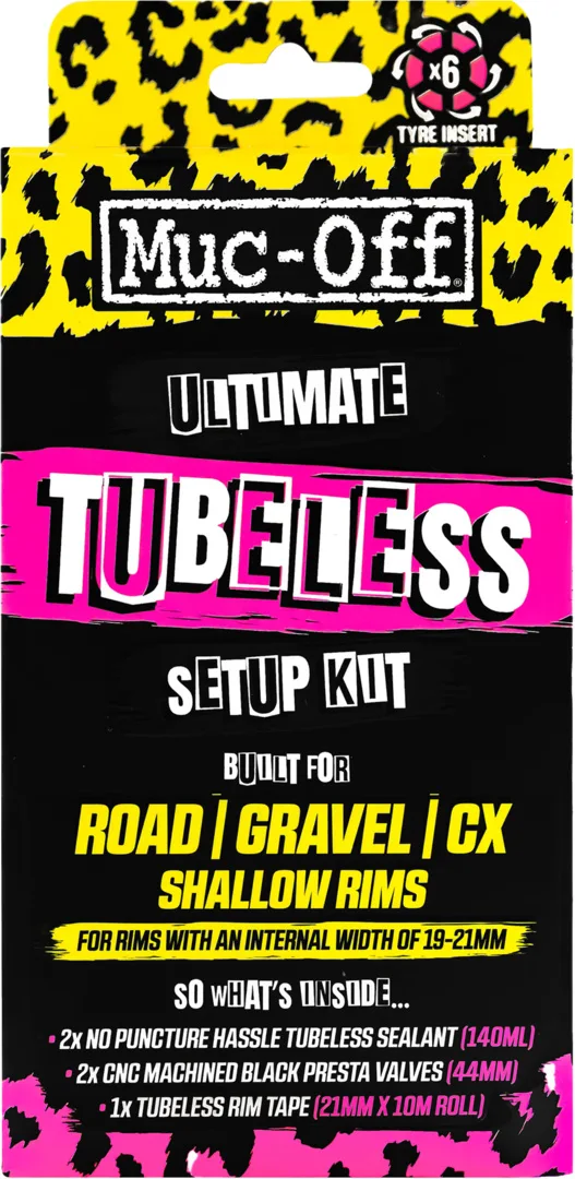 Ultimate Tubeless Setup Kit - Road / Gravel 44mm
