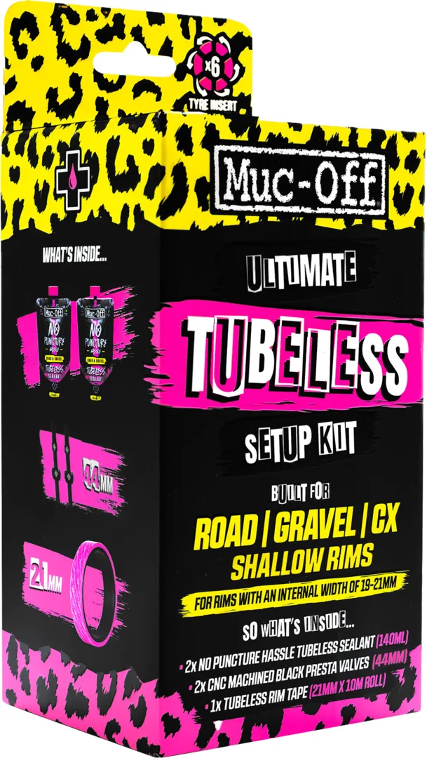 Ultimate Tubeless Setup Kit - Road / Gravel 44mm