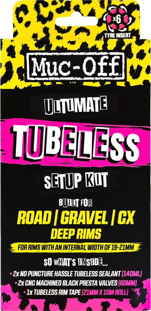 Ultimate Tubeless Setup Kit - Road / Gravel 60mm